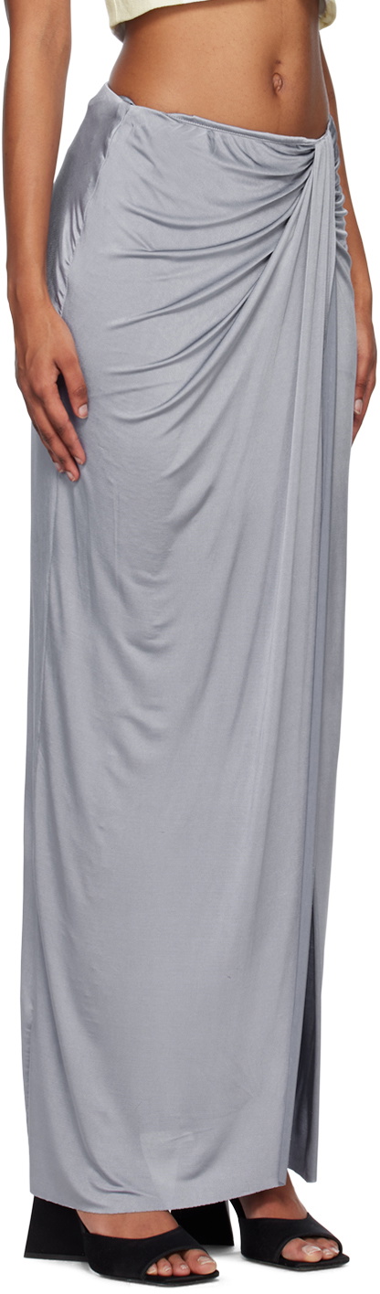 BEC + BRIDGE Blue Ariel Maxi Skirt
