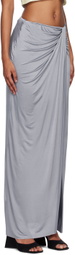 BEC + BRIDGE Blue Ariel Maxi Skirt