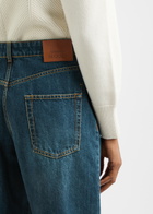Alexander Mcqueen Wide-leg Denim Jeans