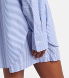 Hunza G Striped cotton poplin shirt
