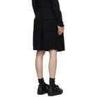 Rick Owens Black Tower Kilt Shorts