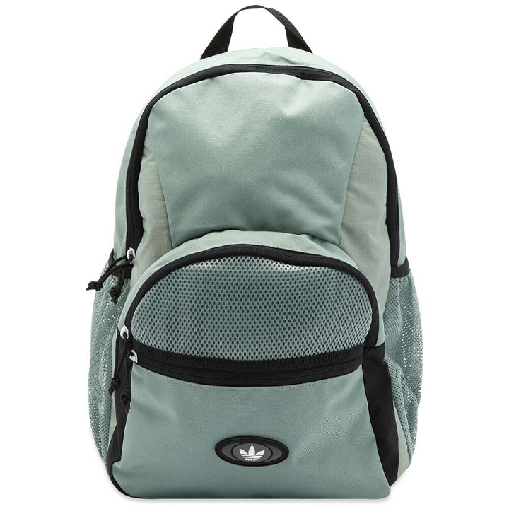 Photo: Adidas Rekive Backpack in Silver Green