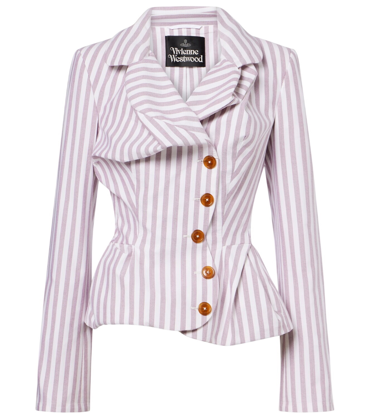 Vivienne Westwood Embroidered cropped denim jacket Vivienne Westwood