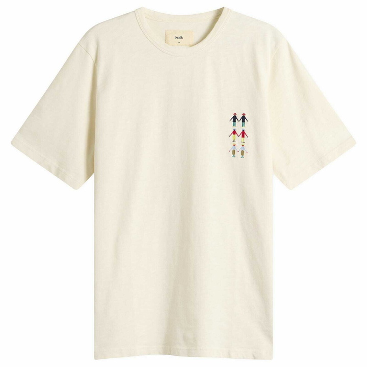 Photo: Folk Men's Presented by END. People T-Shirt in Off White