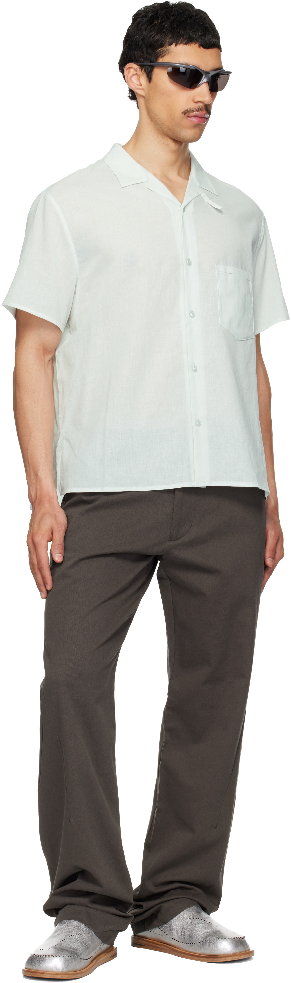 POST ARCHIVE FACTION (PAF) Blue Vacation Archive Shirt