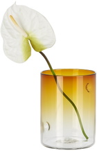 Nate Cotterman Yellow Medium Dimple Vase