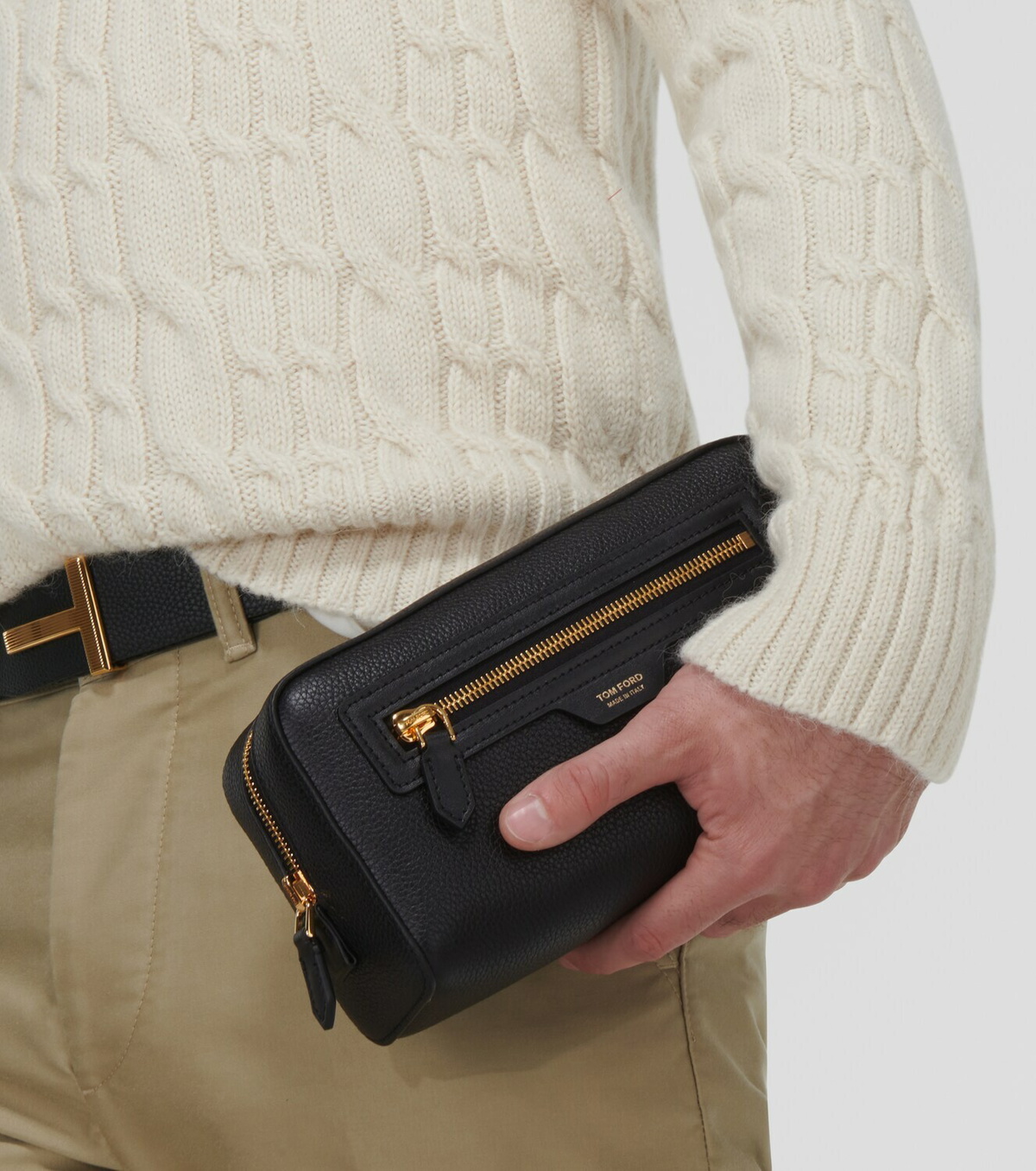 Tom Ford Leather toiletry bag