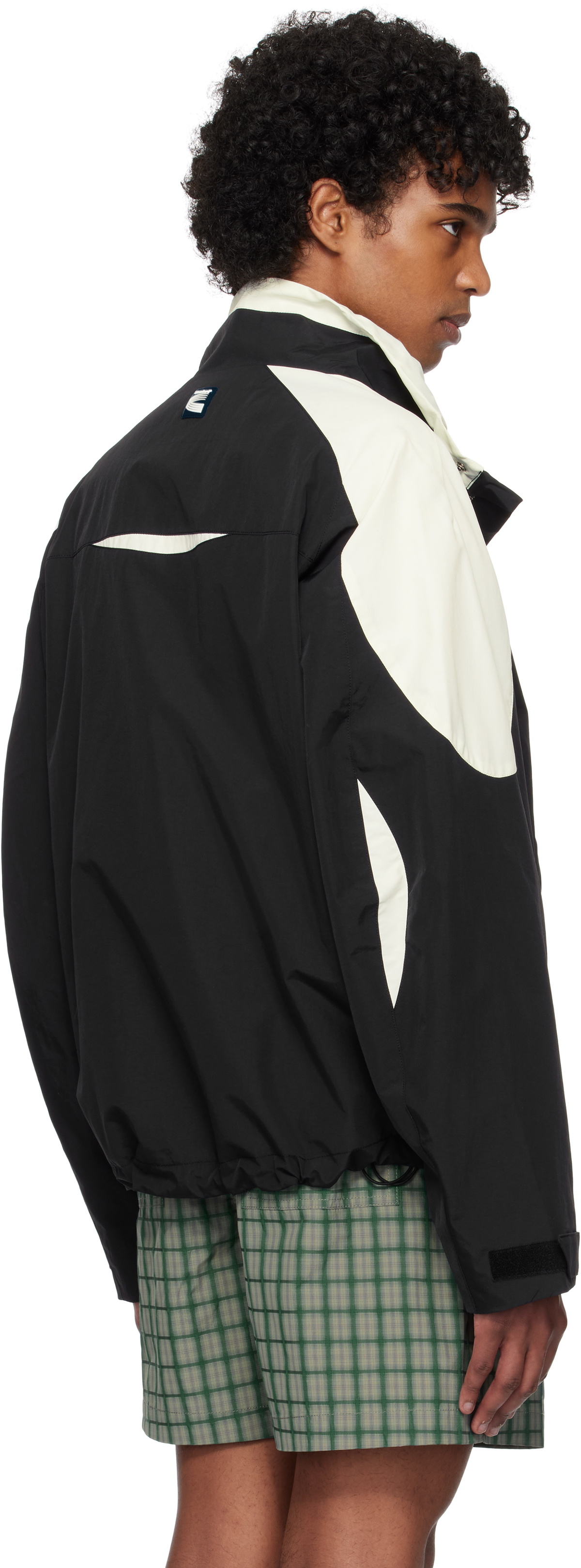 Kijun Black & Off-White 'Odyssey' Shell Jacket