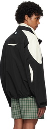 Kijun Black & Off-White 'Odyssey' Shell Jacket