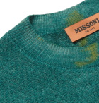 Missoni - Slim-Fit Colour-Block Alpaca Sweater - Multi