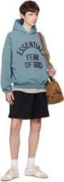 Fear of God ESSENTIALS Black Active Trace Classic Split Shorts