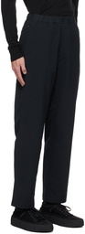 nanamica Black Drawstring Trousers