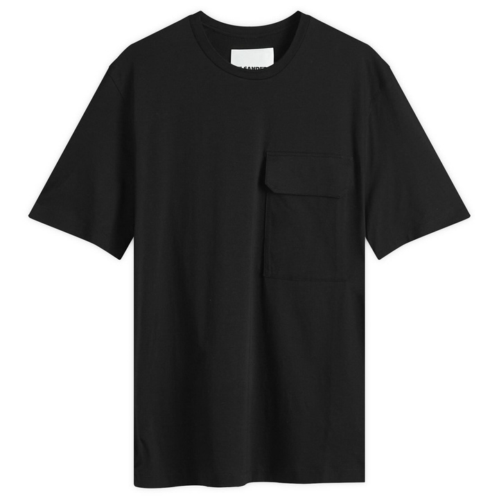 Photo: Jil Sander Men's Chest Pocket T-Shirt in Black