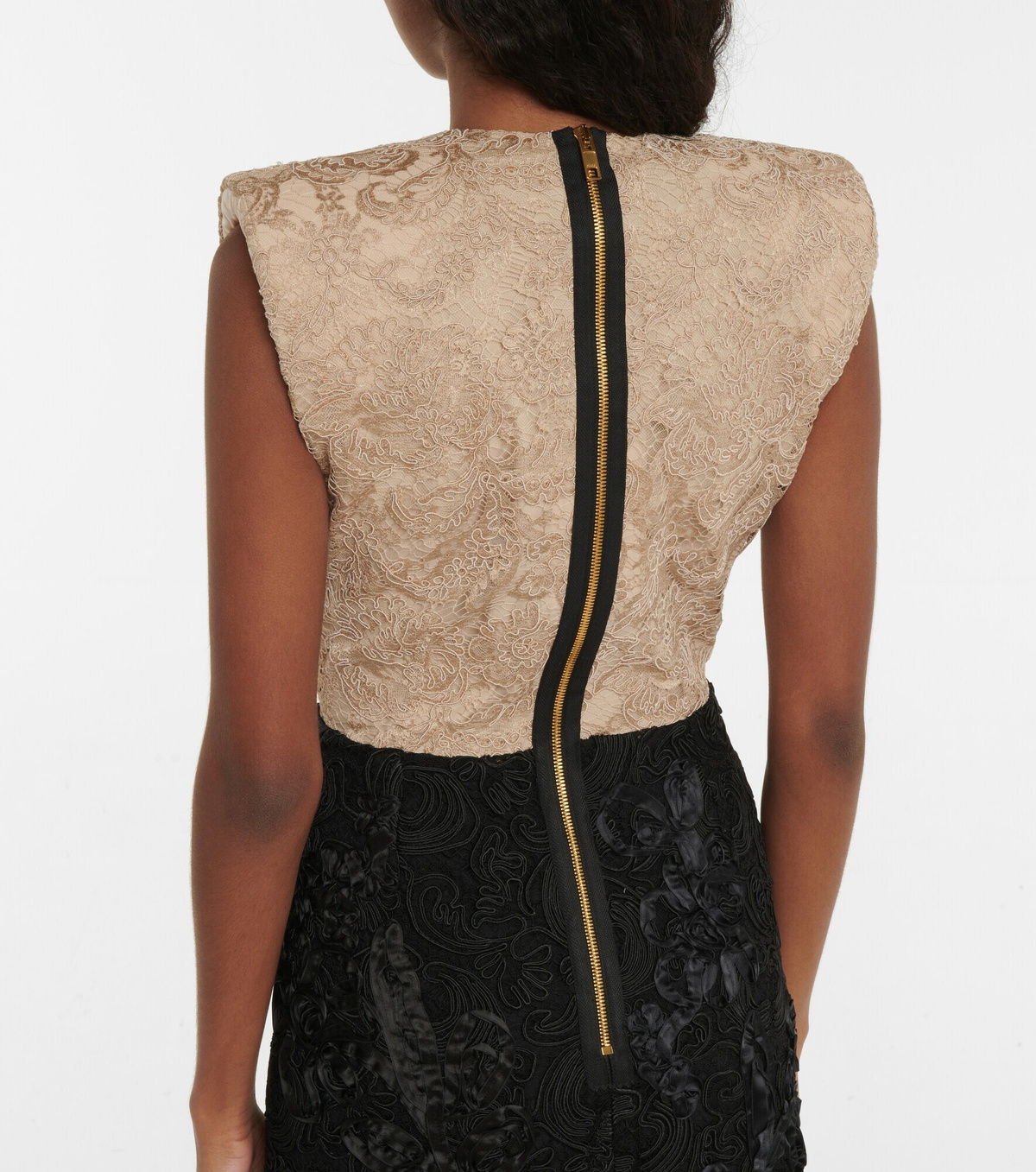 Gucci - Floral lace midi dress Gucci