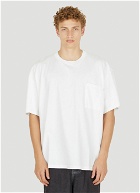 Snap-Stud T-Shirt in White
