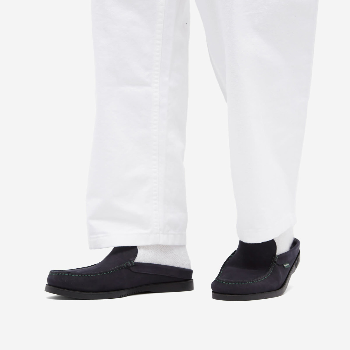 Reception x Paraboot Bahamas Mule in Navy Reception