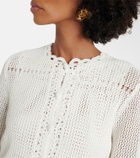 Erdem Crochet cotton cardigan