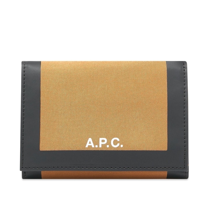 Photo: A.P.C. Savile Velcro Canvas Wallet