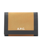 A.P.C. Savile Velcro Canvas Wallet