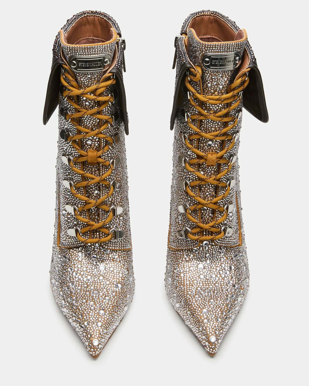 Steve Madden Morals-R Booties in Silver