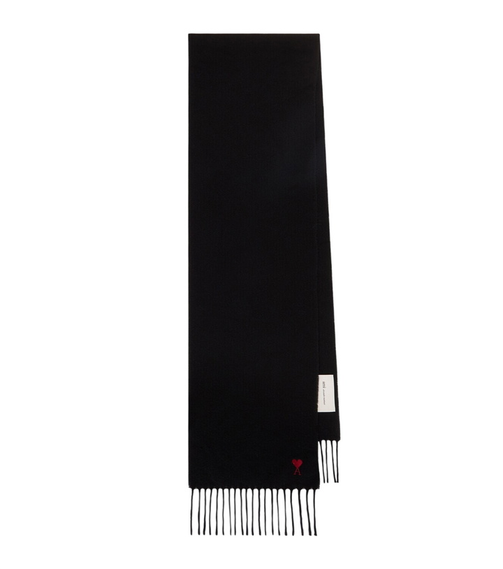 Photo: Ami Paris Ami de Cœur wool scarf