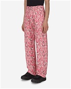 Workwear Floral Pants
