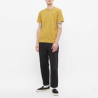Comme des Garçons Play Men's Small Red Heart T-Shirt in Olive