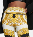Versace - Barocco high-rise leggings