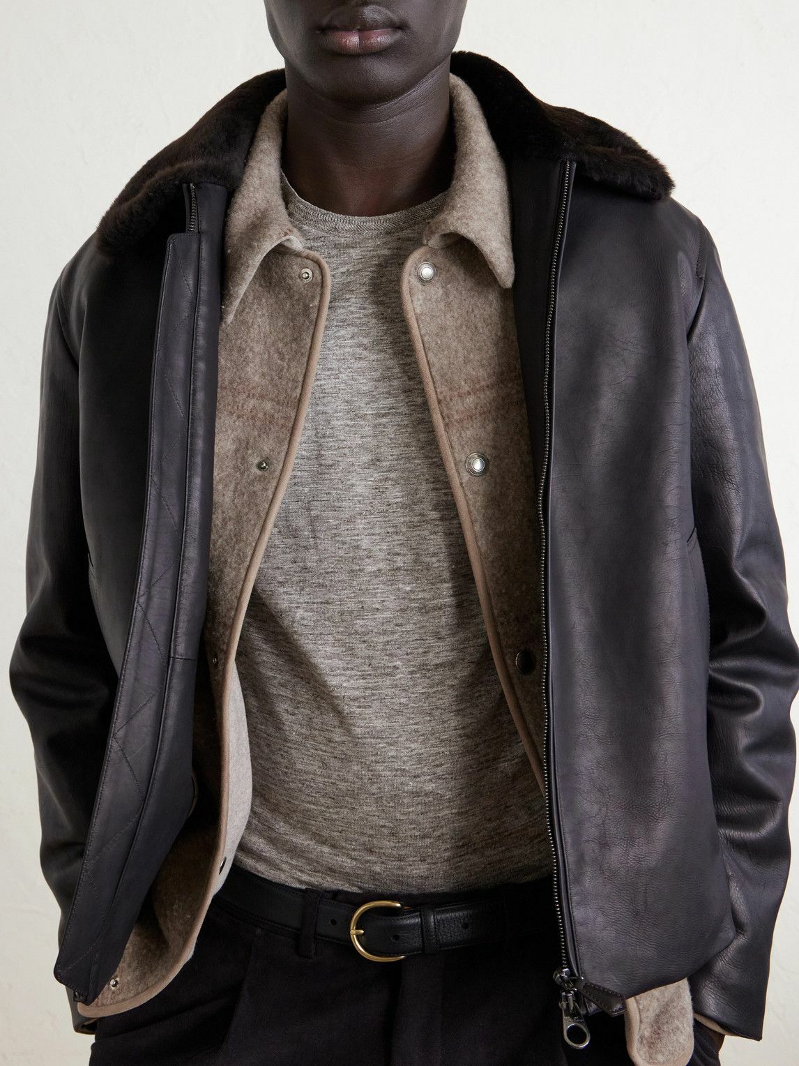 Loro Piana - Linen T-Shirt - Brown