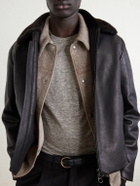 Loro Piana - Linen T-Shirt - Brown