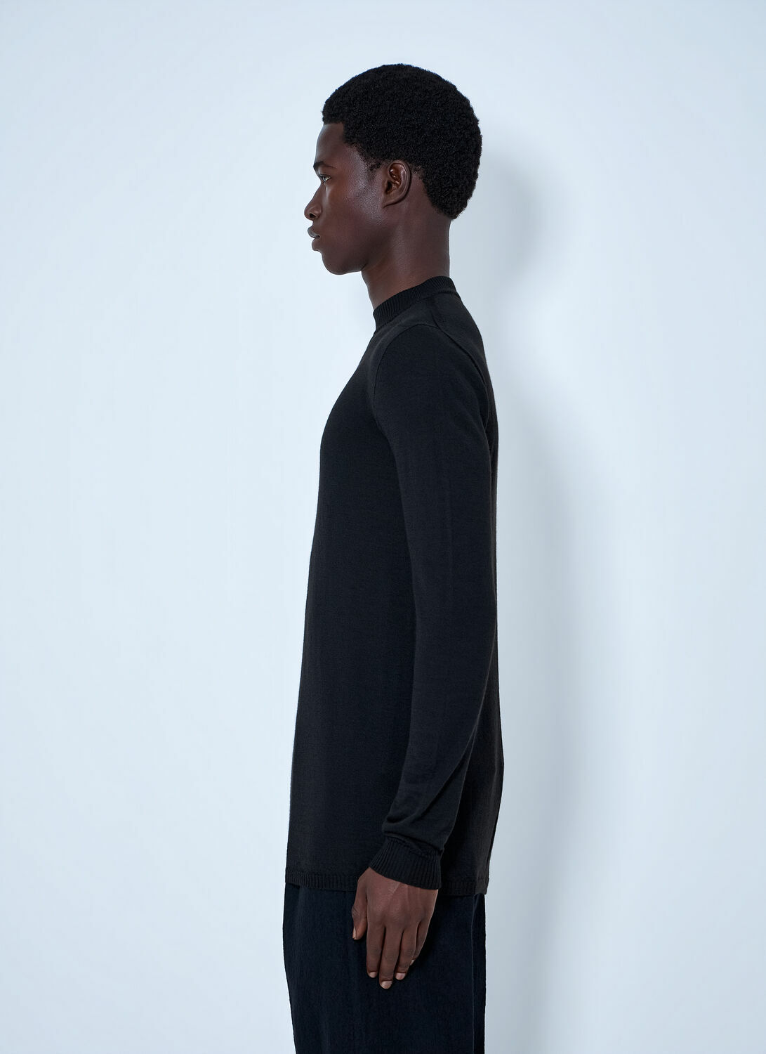Rick Owens Fine Knit Crewneck Sweater