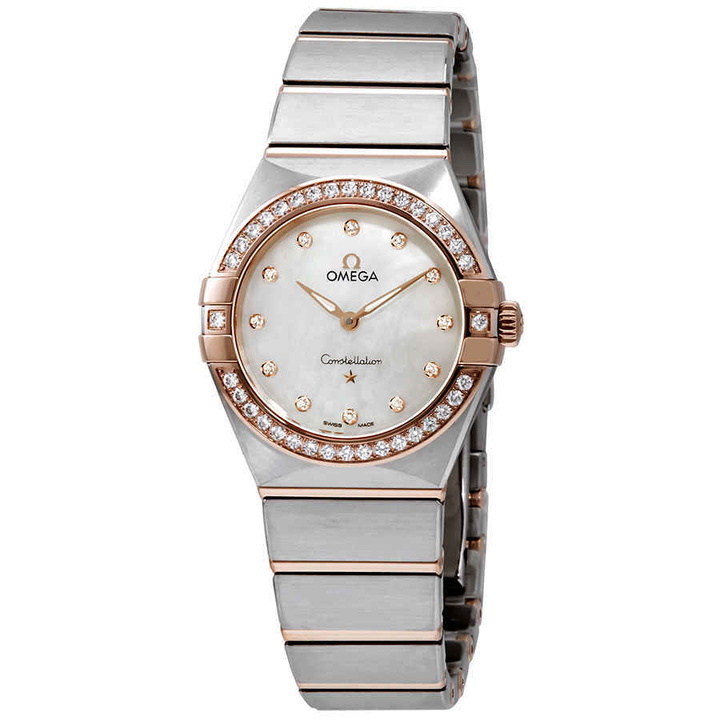 Photo: Omega Constellation Quartz Diamond Ladies Watch 131.25.28.60.55.001