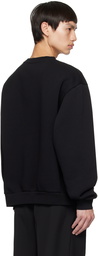 Acne Studios Black Crewneck Sweatshirt