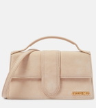Jacquemus Le Grand Bambino suede shoulder bag