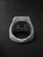 Stephen Webster - England Made Me Sterling Silver Sapphie Ring - Silver