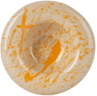 BOMBAC Off-White & Orange Big Bowl