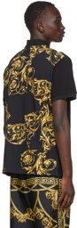 Versace Jeans Couture Black Regalia Baroque Polo