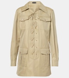 Tom Ford Safari cotton and silk T-shirt
