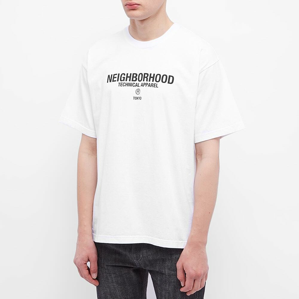 Neighborhood Men's NH-10 T-Shirt in White Neighborhood