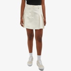 Dickies Women's Elizaville Mini Skirt in Whitecap Grey
