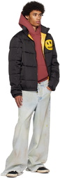 drew house Burgundy Embroidered Hoodie