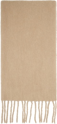 Teurn Studios SSENSE Exclusive Beige Oversized Scarf