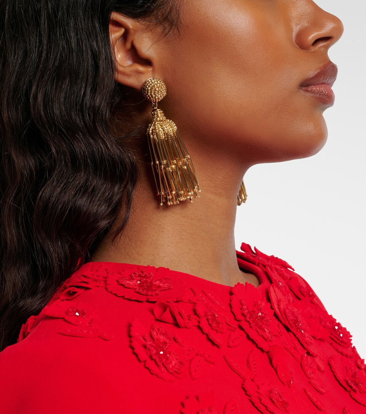Carolina Herrera Beaded drop earrings