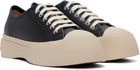 Marni Black Pablo Low-Top Lace-Up Sneakers