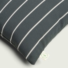 HAY Outdoor Market Cushion in Black/Beige Stripe