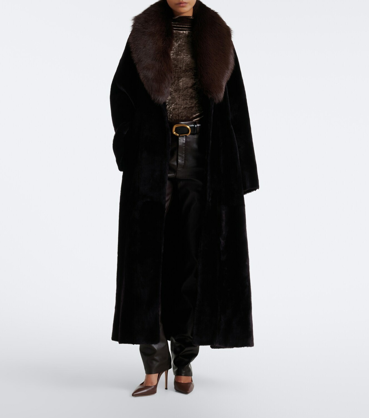 Ralph Lauren Collection Ilene velour top
