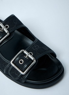 Gucci GG Slide Sandals With Buckles