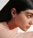 Bucherer Fine Jewellery Classics 18kt white gold drop earrings with rubies and diamonds
