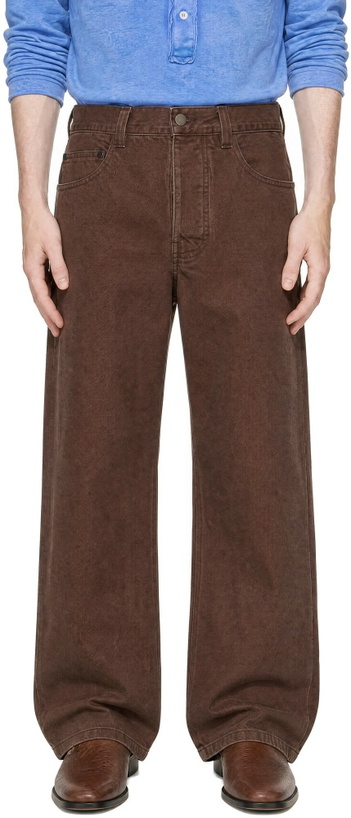 Photo: colbo Brown Big Pocket Jeans