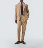 Brunello Cucinelli Cotton and cashmere corduroy suit